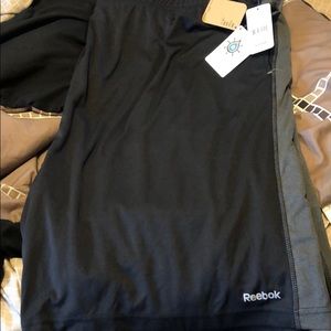 Reebok playdry black sports shorts